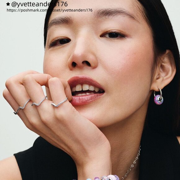 Pandora Opalescent Purple Charm - Picture 5 of 5